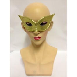 Gold Glitter Charleston Eyemask