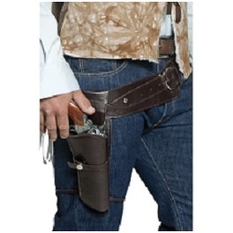 Cowboy Gunbelt And Holster
