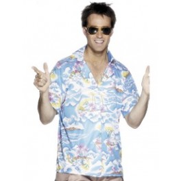 Blue Hawaiian Shirt