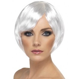 White Bob Wig